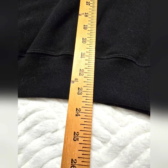 PINK VS "Sundays are the Best Days" Crewneck Sweater Black. Size L - Picture 5 of 6